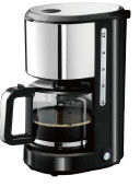 1.25L/10 컵 필터 전기 드립 커피 메이커 자동차 전력은 중지했습니다