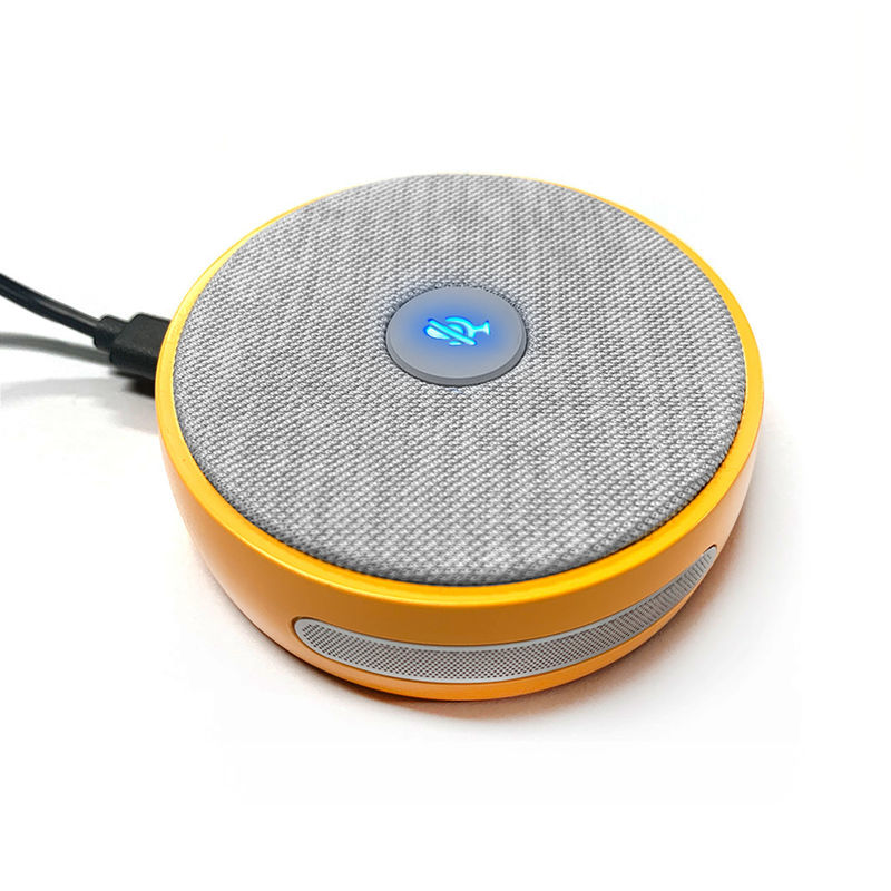 AI 소음 감소 마이크가있는 190MHz 회의 스피커 및 마이크 블루투스 좋은 음성 선택 스피커폰
