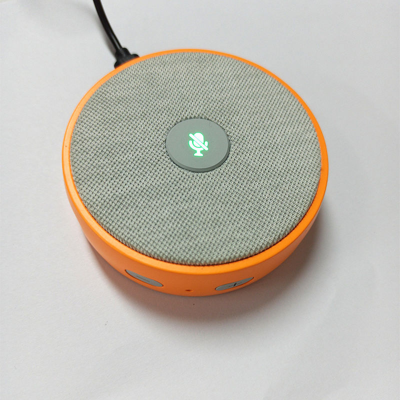 AI 소음 감소 마이크가있는 190MHz 회의 스피커 및 마이크 블루투스 좋은 음성 선택 스피커폰