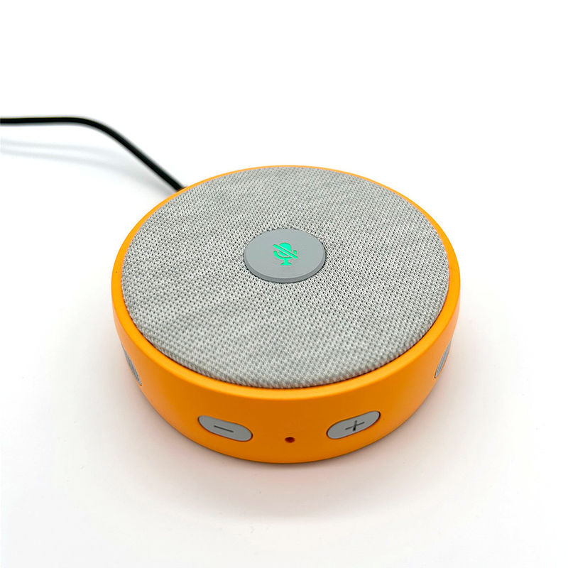 AI 소음 감소 마이크가있는 190MHz 회의 스피커 및 마이크 블루투스 좋은 음성 선택 스피커폰