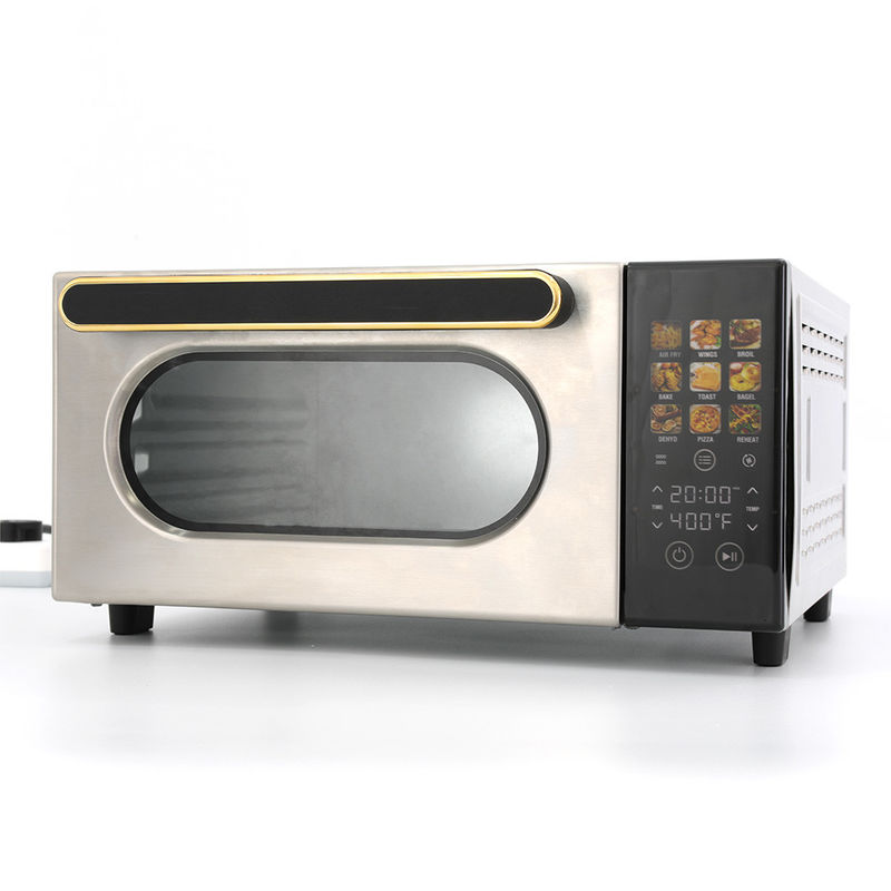 터치 스크린 1800W 12l 전력 공기 프라이어 오븐 가정용 스테인레스 스틸 소형 부엌