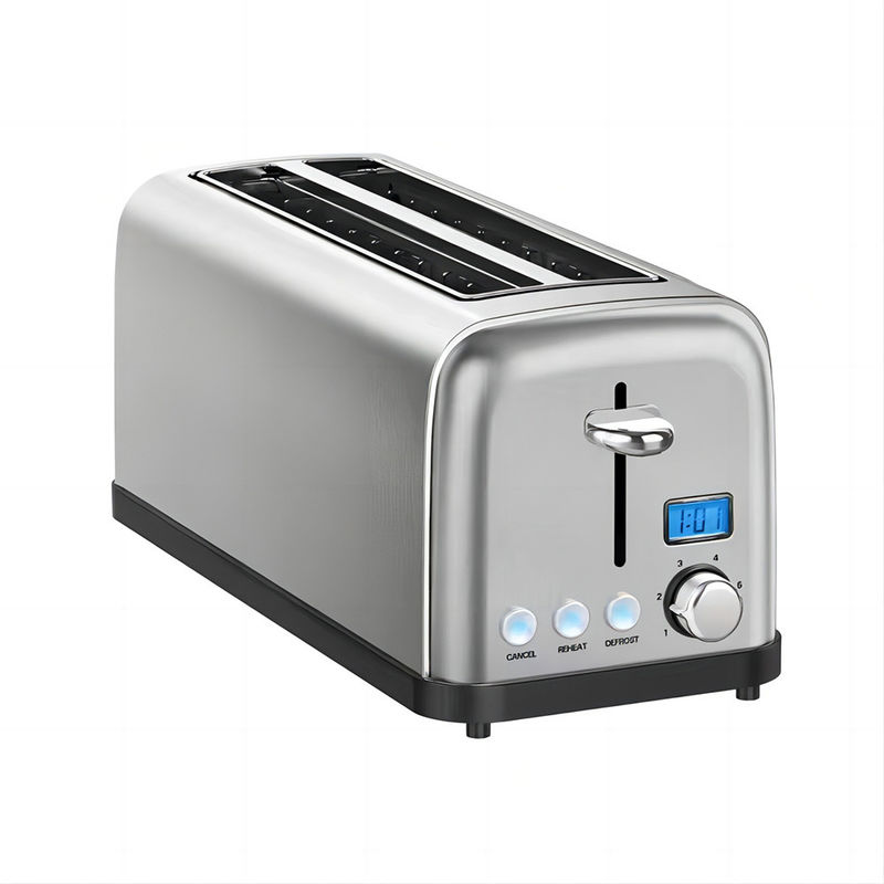 주방 제품 900W 토스터기 이중 슬롯 샌드위치 팝업 토스터기 120V